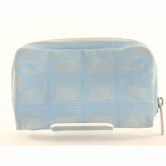 Chanel Blue CC Zip Pouch 3CC712K - Picture 3 of 12